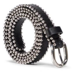 ACCCESSORIES 1W2-001-AW20 Czarny. Czarne paski ACCCESSORIES, bez wzorów, ze skóry ekologicznej. Za 29.99 zł.