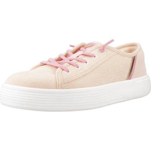Buty HEY DUDE CODY Rose. Czerwone trekkingi Hey Dude, z tkaniny, trekkingowe. Za 196.99 zł.