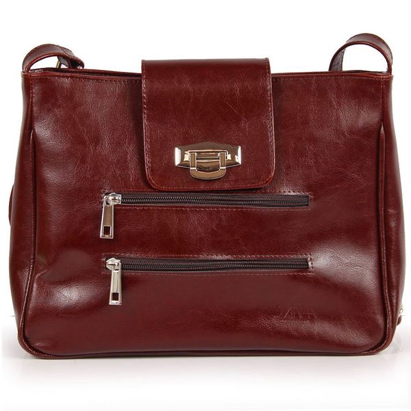 Torebka damska skórzana DAN-A T310 koniak. Torebki klasyczne DAN-A, bez wzorów, ze skóry, bez dodatków. Za 299.99 zł.