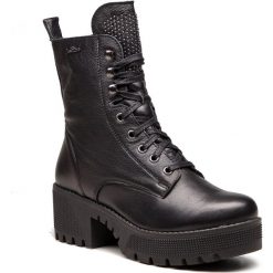 Botki SERGIO BARDI - Trigno FW127353618CC 101. Czarne botki Sergio Bardi, bez wzorów, ze skóry, bez obcasa, na obcasie, bez zapięcia. W wyprzedaży za 249.00 zł.