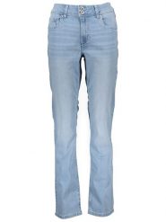 Pepe Jeans Dżinsy - Slim fit - w kolorze błękitnym rozmiar: W28/L32. Niebieskie jeansy Pepe Jeans, l, z aplikacjami. Za 187.45 zł.