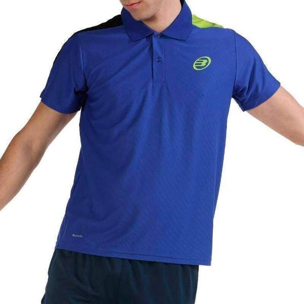 Bullpadel Colan Polo Shirt. Niebieskie koszulki polo bullpadel, s, bez wzorów, z materiału, bez kołnierzyka, bez ramiączek. Za 183.50 zł.