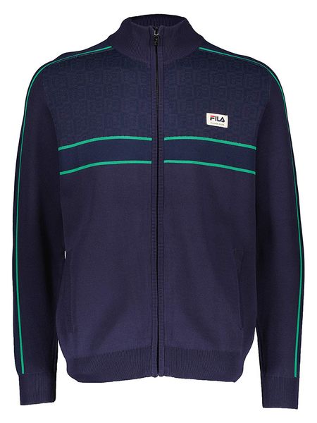 Fila Bluza w kolorze granatowym rozmiar: S. Niebieskie bluzy Fila, s, bez wzorów, bez kaptura. Za 100.75 zł.