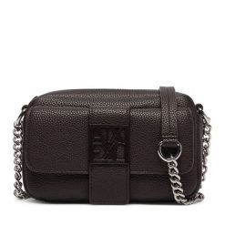 Torebka Armani Exchange. Brązowe listonoszki Armani Exchange, bez wzorów, bez dodatków. Za 564.99 zł.