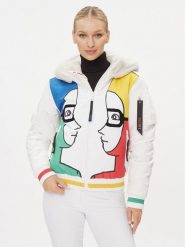 Rossignol Kurtka narciarska Space RLMWJ51 Biały Regular Fit. Białe kurtki narciarskie Rossignol, l, bez wzorów, z syntetyku, bez kaptura, narciarskie. Za 2,309.00 zł.