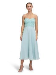 Vera Mont Sukienka w kolorze miętowym rozmiar: 42. Zielone sukienki Vera Mont, z aplikacjami, bez kołnierzyka, bez ramiączek, maxi. Za 382.99 zł.