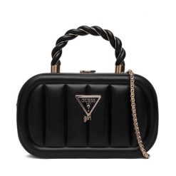 Torebka Guess. Czarne torebki klasyczne Guess, z aplikacjami, bez dodatków. Za 299.99 zł.
