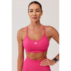 Stanik sportowy bezszwowy Rough Radical Seamless Glow Bra. Czerwone bielizna sportowa ROUGH RADICAL, bez wzorów. W wyprzedaży za 103.92 zł.