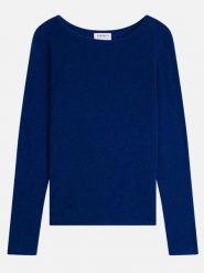 Perfect Cashmere Kaszmirowy sweter "Megan" w kolorze granatowym rozmiar: S. Niebieskie swetry Perfect Cashmere, s, bez wzorów, z kaszmiru, bez ramiączek. Za 347.99 zł.