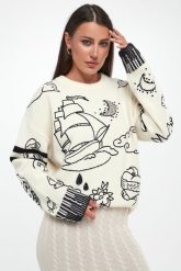 Sweter damski wełniany Andros TWINSET. Swetry Pinko, m, bez wzorów, z wełny, bez ramiączek. Za 1,779.00 zł.