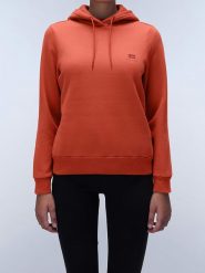 Napapijri Bluza w kolorze czerwonym rozmiar: XS. Czerwone bluzy Napapijri, xs, bez wzorów, z kapturem. Za 110.04 zł.