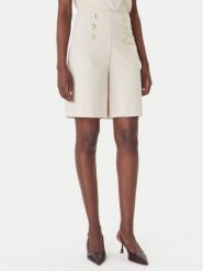 Artigli Szorty materiałowe ACSH004863 Beżowy Regular Fit. Brązowe szorty Artigli, bez wzorów, z materiału. Za 389.99 zł.