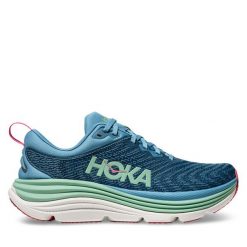 Buty do biegania Hoka. Niebieskie obuwie sportowe HOKA, bez zapięcia, do biegania. Za 749.99 zł.