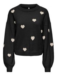 ONLY Sweter w kolorze czarnym rozmiar: XS. Czarne swetry Only, xs, bez wzorów, bez ramiączek. Za 100.45 zł.
