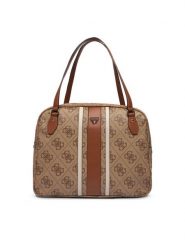 Guess Torba weekendowa Erenia Travel TWSO78 38916 Beżowy. Brązowe torby podróżne Guess, z aplikacjami, ze skóry. Za 639.99 zł.