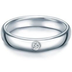 Trilani Pierścionek z Srebro wysokiej próby w Srebrny Pierścionki 1 ct Damski. Szare pierścionki Trilani, z cyrkonią, srebrne. Za 308.99 zł.