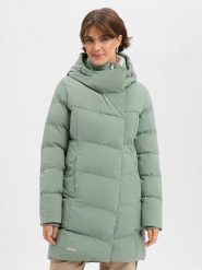 Ragwear płaszcz funkcjonalny - Pavla Kobiety zielony, M. Zielone płaszcze Ragwear, m, bez wzorów, bez kaptura. Za 549.95 zł.