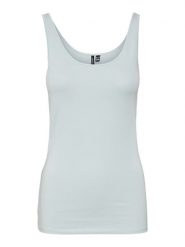 Vero Moda Top w kolorze błękitnym rozmiar: XS. Niebieskie topy Vero Moda, xs, bez wzorów, bez kołnierzyka, bez ramiączek. Za 30.95 zł.