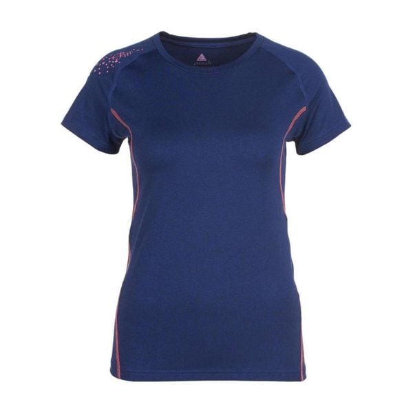 Damska koszulka techniczna Peak Mountain. Niebieskie bluzki Peak Mountain, bez wzorów, casualowe, bez kołnierzyka, bez ramiączek. W wyprzedaży za 145.00 zł.