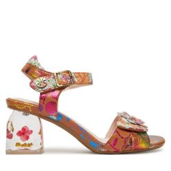 Sandały Laura Vita. Sandały Laura Vita, bez wzorów, bez obcasa, na słupku, bez zapięcia. Za 389.99 zł.