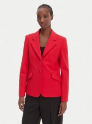 JOOP! Marynarka Jil2 30102036 Czerwony Regular Fit. Czerwone marynarki i żakiety Joop!, bez wzorów, z wiskozy. Za 1,599.00 zł.
