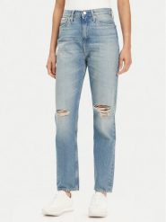Calvin Klein Jeans Jeansy Authentic J20J225124 Niebieski Straight Fit. Niebieskie jeansy Calvin Klein Jeans, bez wzorów. Za 359.99 zł.