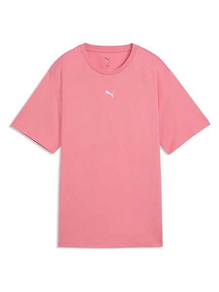 Puma Koszulka "Ess Relaxed" w kolorze różowym rozmiar: S. Różowe bluzki Puma, s, bez wzorów, bez kołnierzyka, bez ramiączek. Za 85.95 zł.