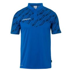 Polo Uhlsport Progressive 28. Białe koszulki polo Uhlsport, bez wzorów, bez kołnierzyka, bez ramiączek. Za 177.50 zł.