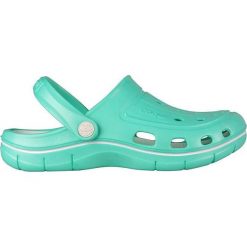 Coqui Damskie kapcie Jump er Mint / White 6352-100-3932 (rozmiar 42). Białe obuwie domowe Coqui, bez wzorów, bez zapięcia. W wyprzedaży za 46.00 zł.