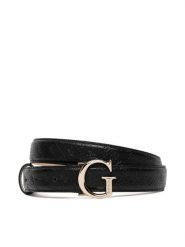 Guess Pasek BW9493 P6425 Czarny. Czarne paski Guess, z aplikacjami, ze skóry. Za 234.99 zł.