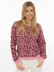 Zwillingsherz Sweter w kolorze jasnoróżowym rozmiar: L/XL. Różowe swetry Zwillingsherz, l, bez wzorów, z bawełny, bez ramiączek. Za 164.02 zł.