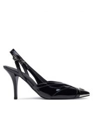 PINKO Szpilki Lucy 17 SD0181 E002 Czarny. Czarne szpilki Pinko, bez wzorów, ze skóry, bez obcasa, na szpilce, bez zapięcia. Za 919.99 zł.