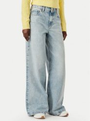 Tommy Hilfiger Jeansy 70'S WW0WW51090 Niebieski Wide Fit. Niebieskie jeansy TOMMY HILFIGER, s, bez wzorów. Za 649.99 zł.