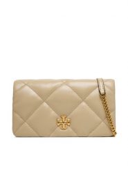 Tory Burch Torebka 158624 Beżowy. Brązowe listonoszki Tory Burch, bez wzorów, ze skóry, bez dodatków. Za 2,119.00 zł.