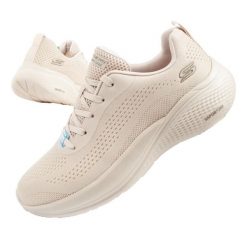 Buty sportowe sneakersy damskie Skechers Bobs Infinity. Brązowe obuwie sportowe Skechers, bez zapięcia, trekkingowe, Skechers Sport. Za 255.00 zł.