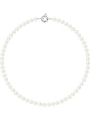 Mitzuko Naszyjnik perłowy w kolorze białym - dł. 42 cm rozmiar: onesize. Białe naszyjniki Mitzuko, z perłą, srebrne. Za 448.99 zł.