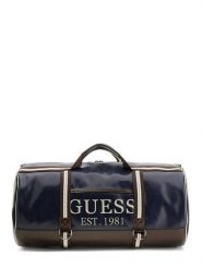 Guess Torba podróżna TMOSVI P6335 Granatowy. Niebieskie torby podróżne Guess, z aplikacjami, ze skóry. Za 674.99 zł.