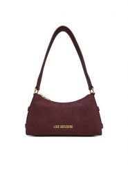 LOVE MOSCHINO Torebka JC4169PP1NLB0552 Bordowy. Czerwone torebki klasyczne Love Moschino, bez wzorów, ze skóry, bez dodatków. Za 769.99 zł.