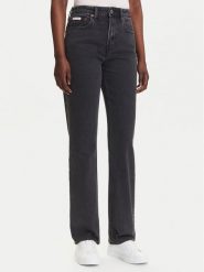 Calvin Klein Jeans Jeansy LV047B909G Czarny Straight Fit. Czarne jeansy Calvin Klein Jeans, bez wzorów. Za 429.99 zł.