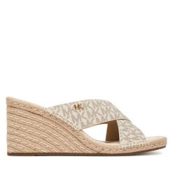 Espadryle MICHAEL Michael Kors. Białe espadryle MICHAEL Michael Kors, bez wzorów, bez obcasa, bez zapięcia. Za 589.99 zł.