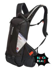 Thule Plecak "Rail Bike Hydration" w kolorze antracytowym - 8 l rozmiar: onesize. Czarne plecaki THULE, bez wzorów, z materiału. Za 264.15 zł.