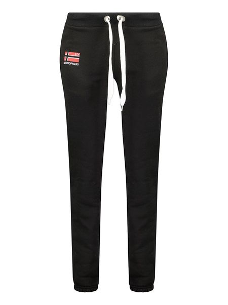 Geographical Norway Spodnie dresowe "Marcana" w kolorze czarnym rozmiar: L. Czarne spodnie sportowe Geographical Norway, l, bez wzorów, z dresówki. Za 100.52 zł.