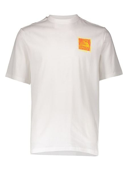The North Face Koszulka w kolorze białym rozmiar: S. Białe bluzki The North Face, s, bez wzorów, z bawełny, bez kołnierzyka, bez ramiączek. Za 144.95 zł.