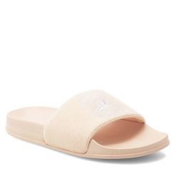Klapki Beverly Hills Polo Club. Brązowe klapki Beverly Hills Polo Club, bez wzorów, bez obcasa. Za 83.99 zł.