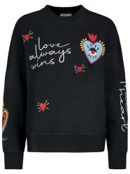 Sublevel Bluza w kolorze czarnym rozmiar: S. Czarne bluzy Sublevel, s, bez wzorów, bez kaptura. Za 136.45 zł.