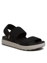 Keen Sandały Elle Backstrap 1022620 Czarny. Czarne sandały Keen, bez wzorów, z materiału, bez obcasa, na płaskiej podeszwie, bez zapięcia. Za 259.00 zł.