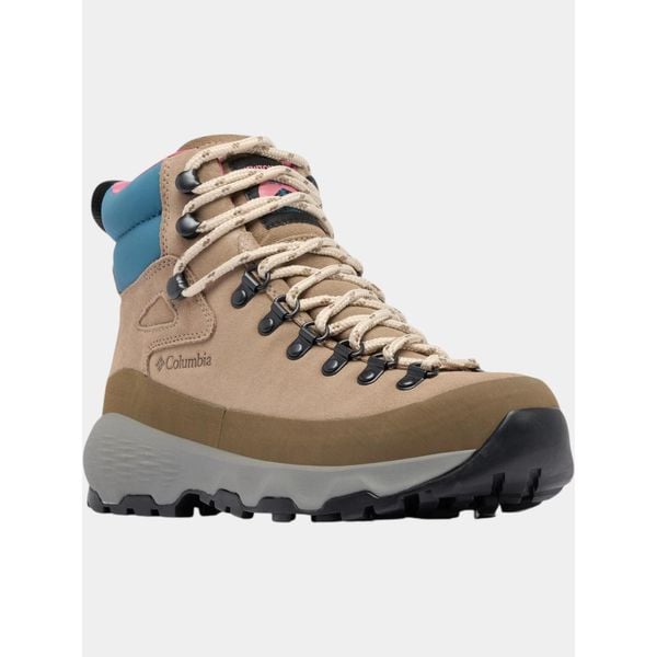 Buty Damskie Columbia Newton Alpine PT. Brązowe trekkingi Columbia, trekkingowe. W wyprzedaży za 509.15 zł.