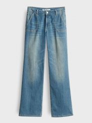 Someday Dżinsy "Carie" - Comfort fit - w kolorze niebieskim rozmiar: 42. Niebieskie jeansy someday., z aplikacjami, z podwyższonym stanem. Za 260.35 zł.