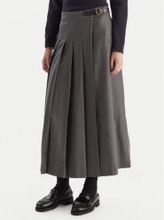 Weekend Max Mara Spódnica trapezowa Fastoso 2525106062 Szary Regular Fit. Szare spódnice Weekend Max Mara, bez wzorów, z wełny, trapezowe. Za 1,549.00 zł.