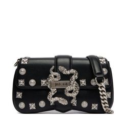 Torebka Just Cavalli. Czarne torebki klasyczne Just Cavalli, bez wzorów, bez dodatków. Za 829.99 zł.